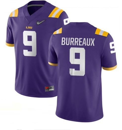 Other, Joe Burreaux Burrow Lsu Purple Jerseys S2xl