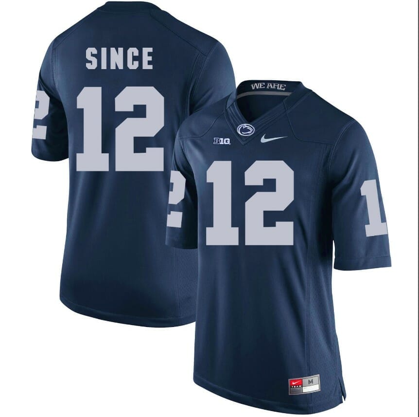 NCAA Football Jersey Penn State Nittany Lions Since #12 Jerseys Blue