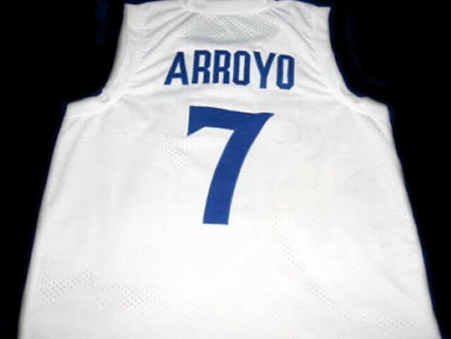 New Carlos Arroyo #7 Team Puerto Rico Basketball Jersey White Sewn