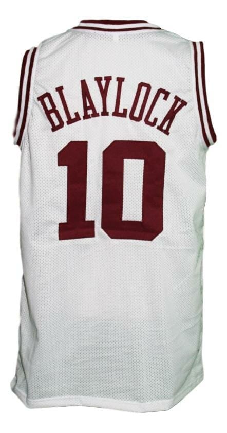 Mookie Blaylock #10 Custom College Basketball Jersey White - Tee Fashion  Star