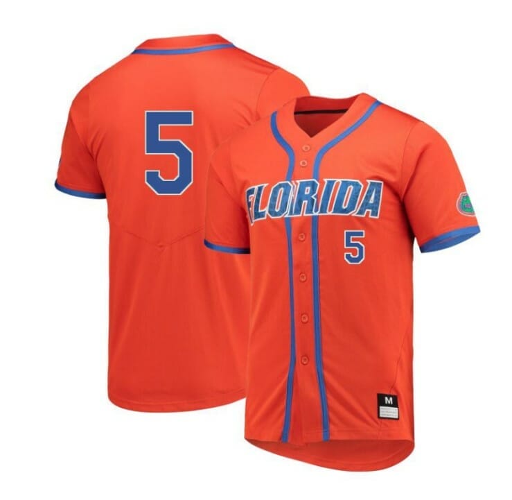 Custom Florida Gators Jersey Name and Number College Baseball Black