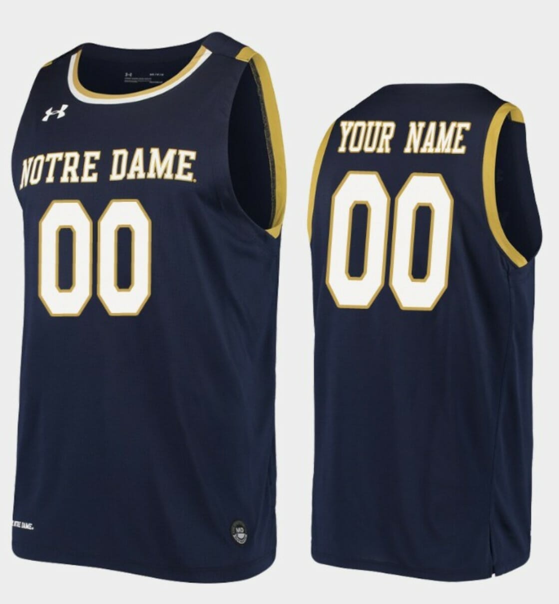 Custom notre dame outlet jersey