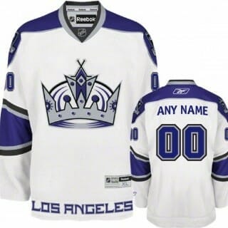 3D Los Angeles Kings NHL Custom Name Number Hockey Jersey - Owl