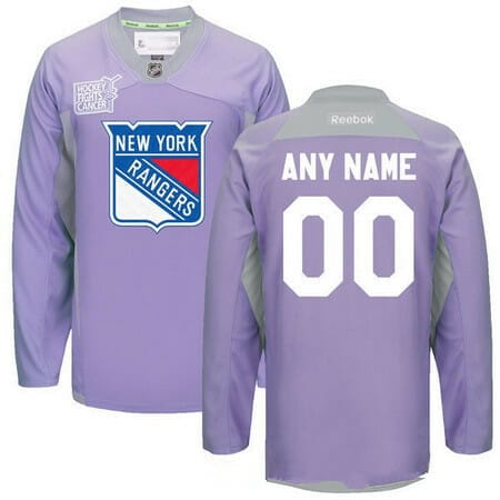 Nhl New York Rangers Hockey Fights Cancer Shirt