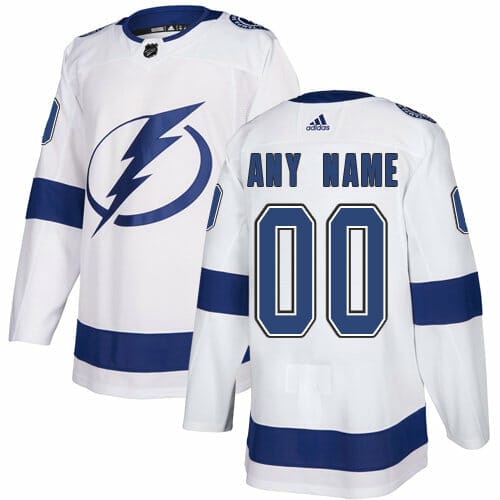 Custom Tampa Bay Lightning jersey, custom Lightning jersey for