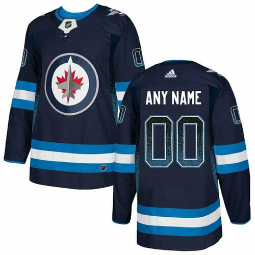 Winnipeg jets best sale jersey custom