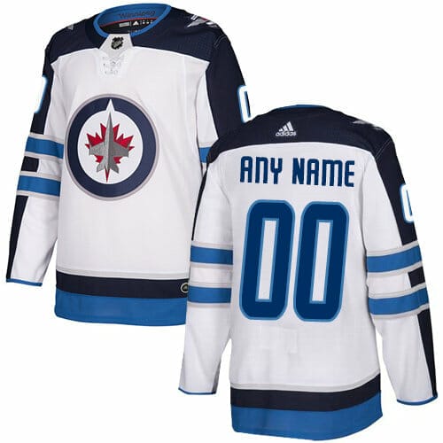 white winnipeg jets jersey