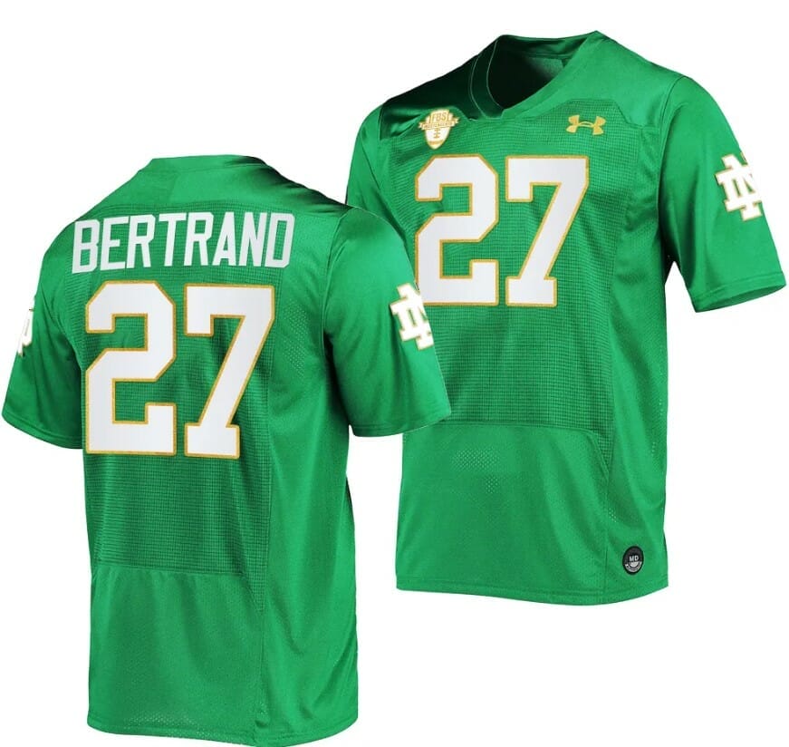 notre dame fighting irish football jersey