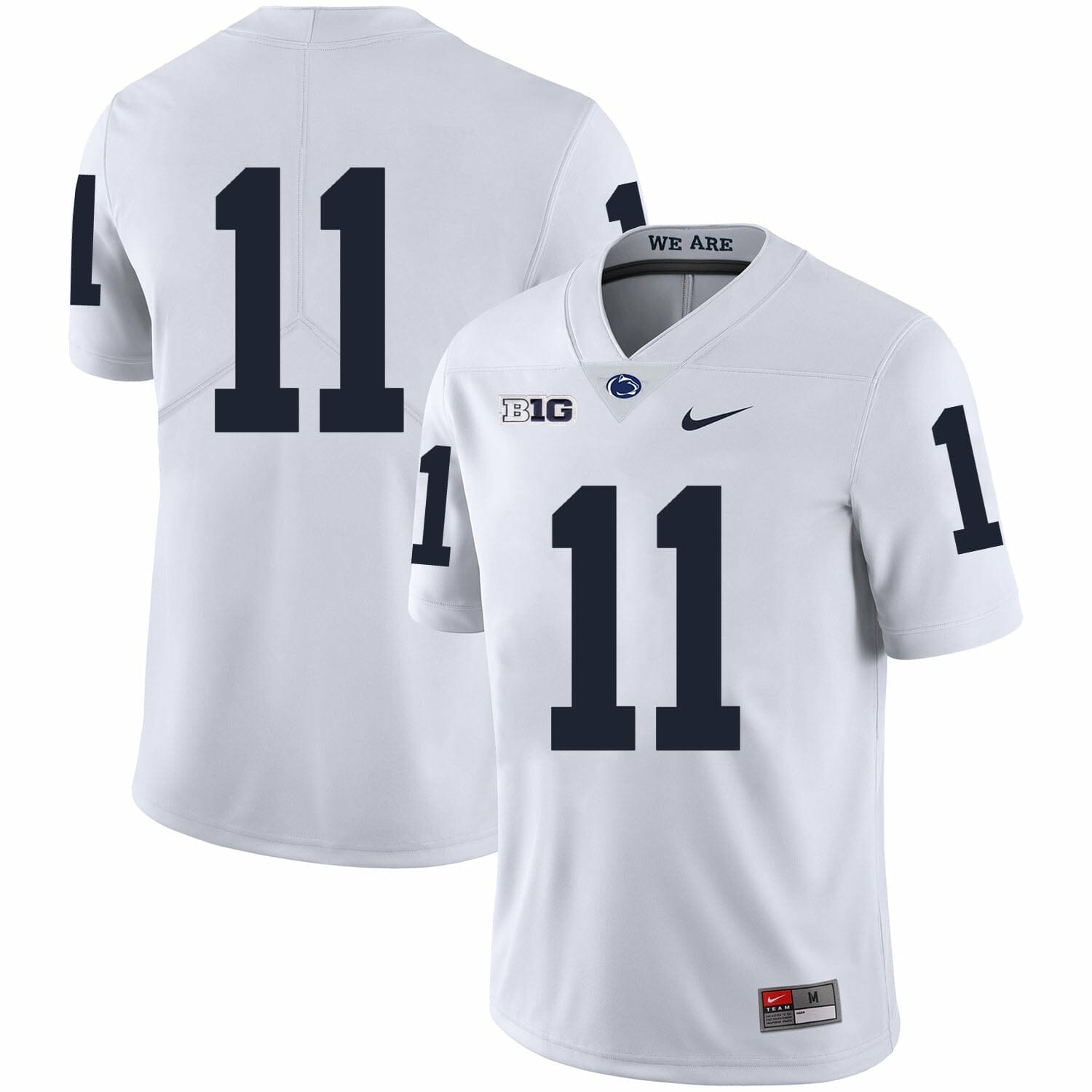 Micah Parsons Jersey Penn State #11 College Football Game White No Name