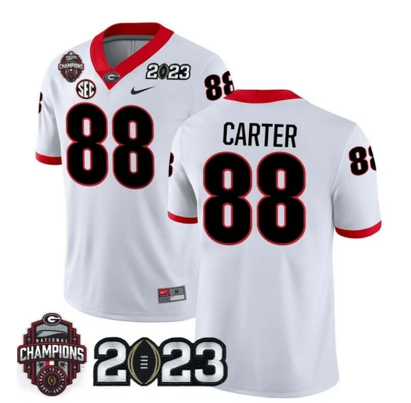 Ordered a Jalen Carter jersey from the team store and the