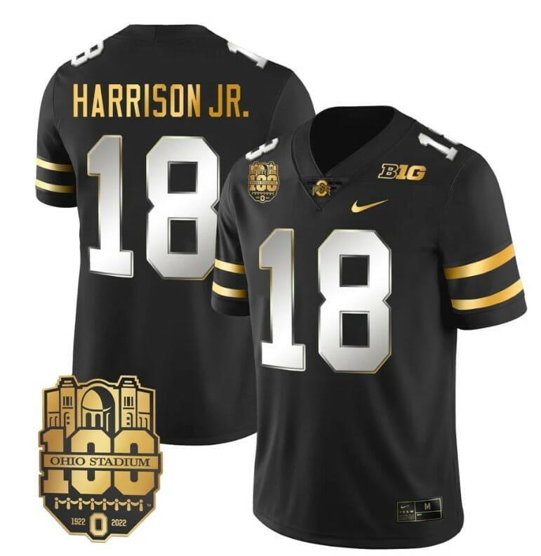 Marvin Harrison Jr. Ohio State Buckeyes Jersey Collection - All