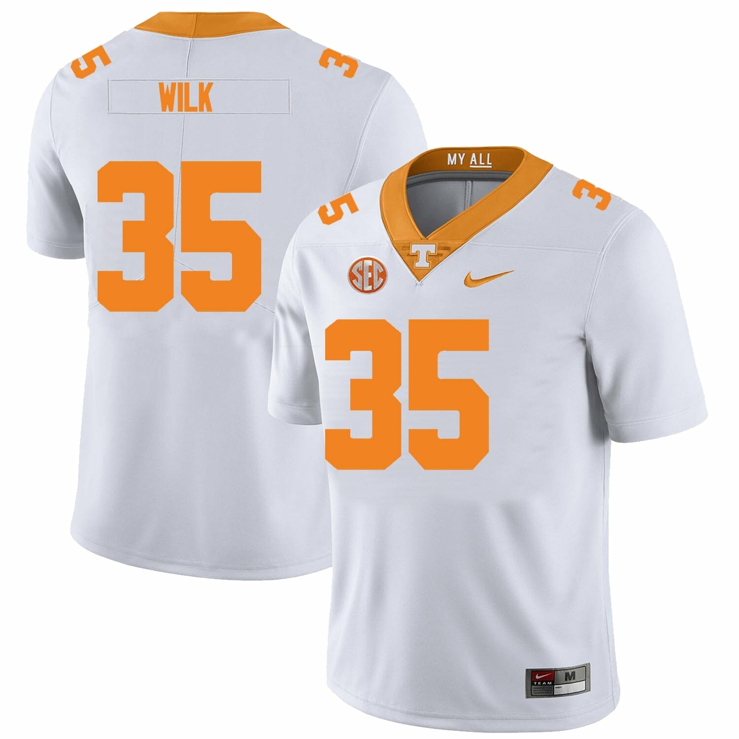 Men's Tennessee Volunteers Checkerboard Jersey - Stitched